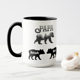 Papa Bear et Cubs Coffee Mug