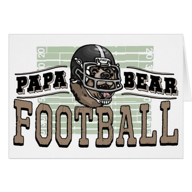 Papa Bear Football par Mudge Studios (Devant horizontal)