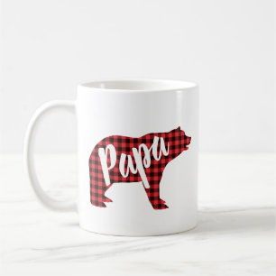 Papa Bear Funny Fathers Day Gifts Coffee Mug