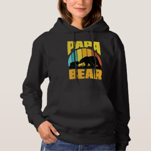Papa Bear Great For Dad Father Grandpa Father's D Hoodie