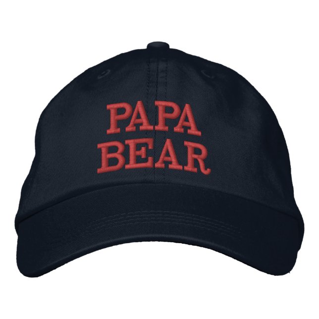 Papa Bear Hat | Father day gift (Front)