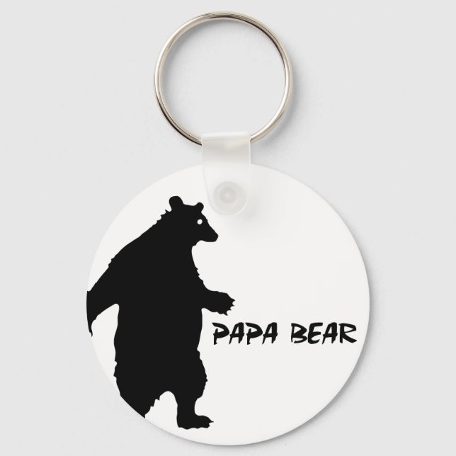 Papa Bear Keychain (Front)