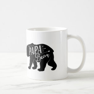 Papa Bear Mug, Papa Bear Cup, dad or papa gift, Coffee Mug