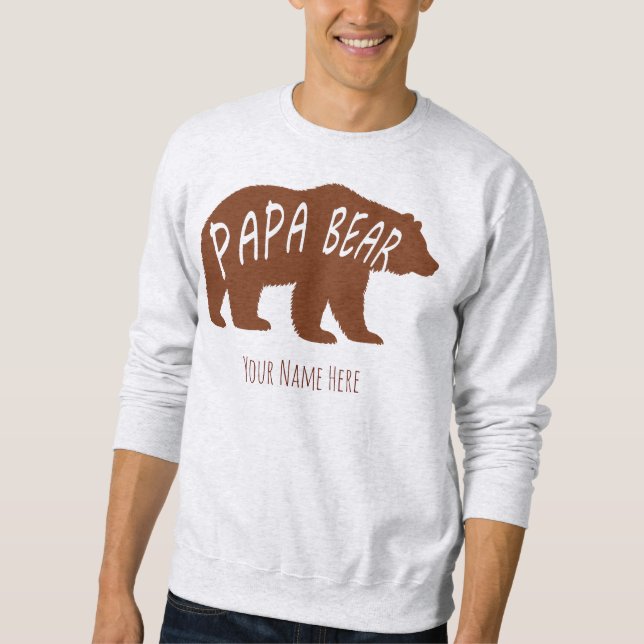 PAPA BEAR SWEATSHIRT (Front)