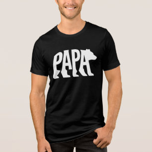 Papa Bear Tri-Blend Shirt