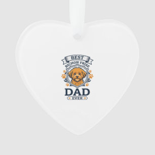 Papa Bichon Frise pour toujours Empreintes de patt