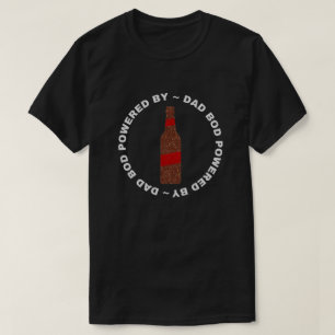Papa Bod Poussé Par T-Shirt Parties scintillant Bi