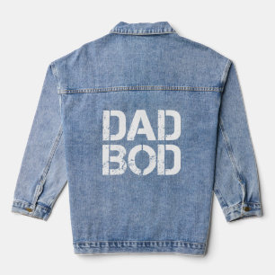 Papa Bod Rough Strong 90s White Stencil Texte