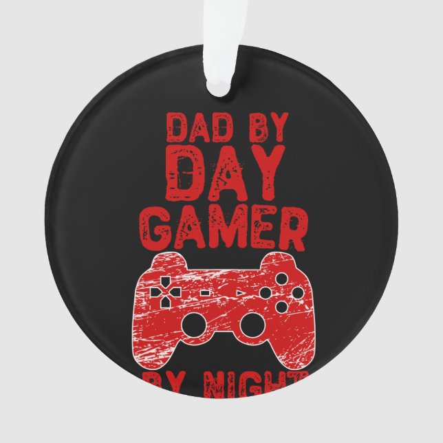 Papa By Day Gamer By Night - Jeux vidéo (devant)