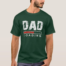 Papa Charger Funny Green t-shirt pour que le père 