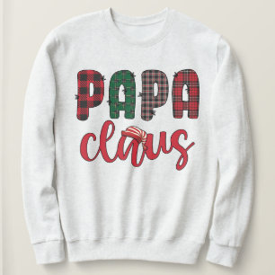 Papa Claus Family Matching Christmas Outfit Sweatshirt