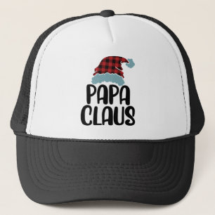 Papa Claus - Funny Matching Christmas Pyjamas Trucker Hat