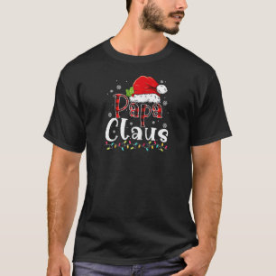 Papa Claus Matching Family Christmas Outfit Xmas P T-Shirt