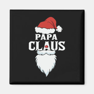 Papa Claus  Santa Christmas   Magnet