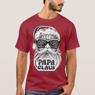 Papa Claus Santa Funny Xmas Christmas Pyjamas Fun T-Shirt