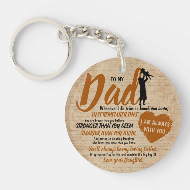 Papa de Fille Père Jour Cadeau (Devant)
