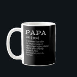 Papa Definition Grandpa Fathers Day Gifts Men  Coffee Mug<br><div class="desc">Papa Definition Grandpa Fathers Day Gifts Men T Shirt</div>