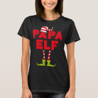 Papa Elf Funny Matching Christmas Costume