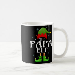 Papa Elf Xmas Matching Family Group Christmas Gran Coffee Mug
