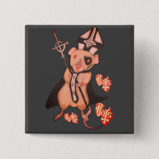 Papa Emerattus 2 2 Inch Square Button