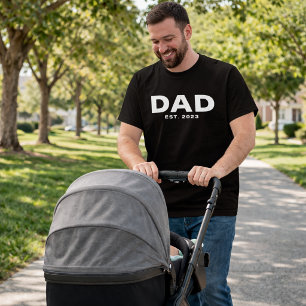 Papa en Gras Établit Nouveau T-Shirt Papa