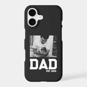 Papa Est Photo Noir & Blanc Année Fête des Pères