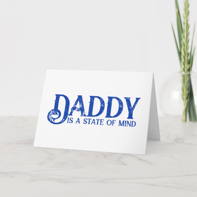 Papa est un état d'esprit de la carte scientifique (Devant)