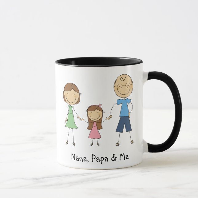 Papa et moi de Nana tasse (Droite)
