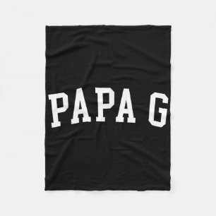 Papa G _2 Fleece Blanket