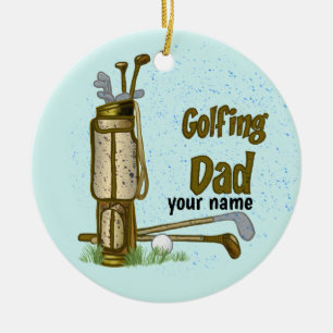 Papa golf ornement de golf