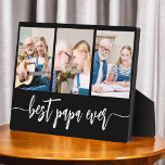 Papa Grandfather Grandchildren Photo Collage Plaque<br><div class="desc">Capture the love between Papa and his grandchildren with our Grandfather Grandchildren Photo Collage Plaque. This personalized plaque features a heartwarming photo collage, beautifully displaying cherished moments shared between Papa and his beloved grandchildren. Surrounding the photos is the endearing title "Papa, " adding a special touch to the design. Crafted...</div>