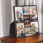 Papa Grandfather Grandchildren Wood Photo Collage Plaque<br><div class="desc">Celebrate the special bond between Papa and his grandchildren with our "Papa Grandfather Grandchildren Photo Collage" plaque. This personalized plaque beautifully showcases a collection of cherished photos, capturing precious moments and memories shared between Papa and his beloved grandchildren. The heartfelt title "Papa" prominently displayed adds a touch of warmth and...</div>
