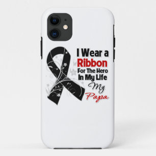 Papa Hero in My Life Skin Cancer iPhone 11 Case