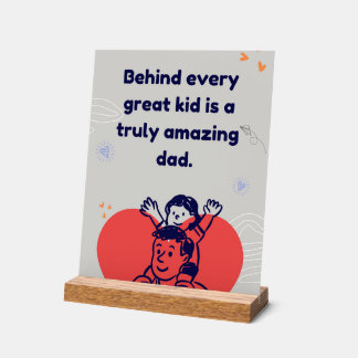 Papa incroyable - Citation d'amour pour les pères 