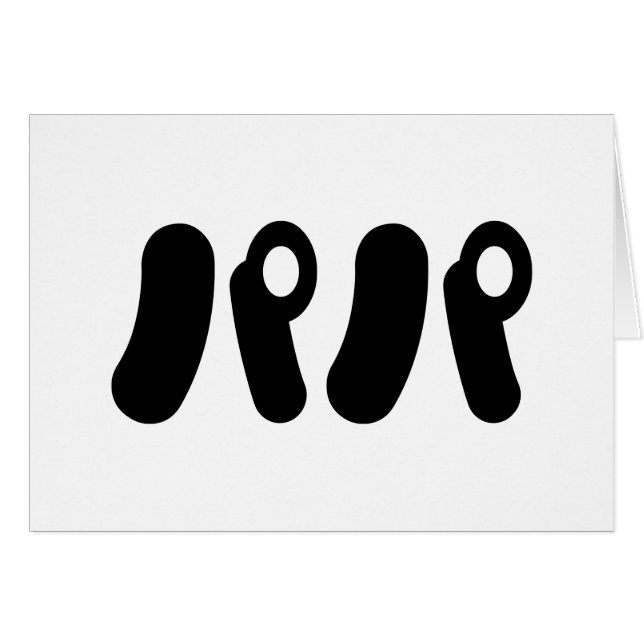 Papa japonais パ パ | Carte linguistique Nihongo (Devant horizontal)