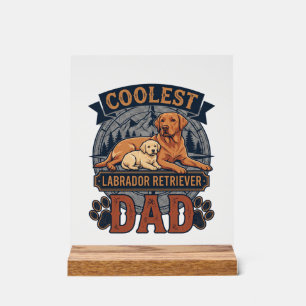 Papa Labrador Retriever le plus cool Chien Montagn