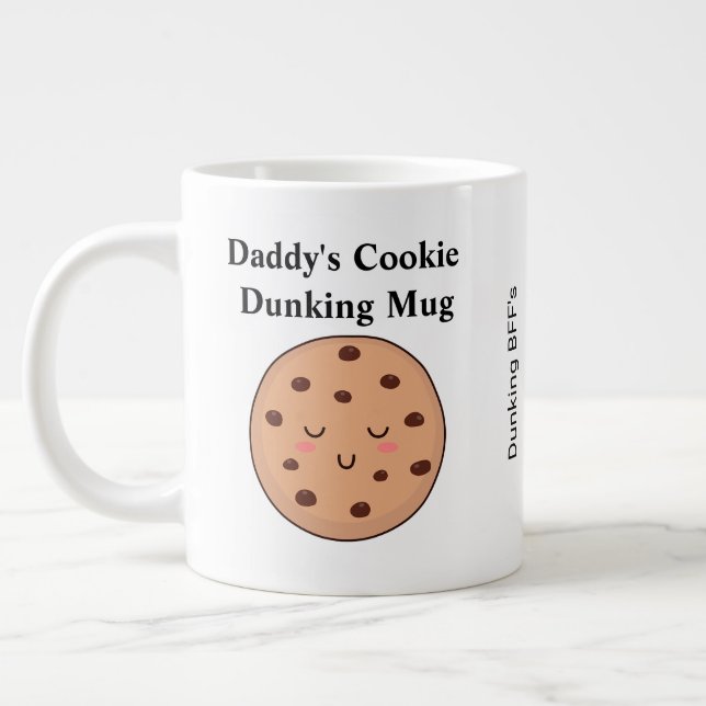 Papa - Lait et biscuits Mug 20 oz (Gauche)