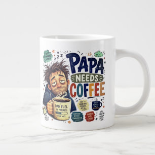 PaPa Large Coffee Mug