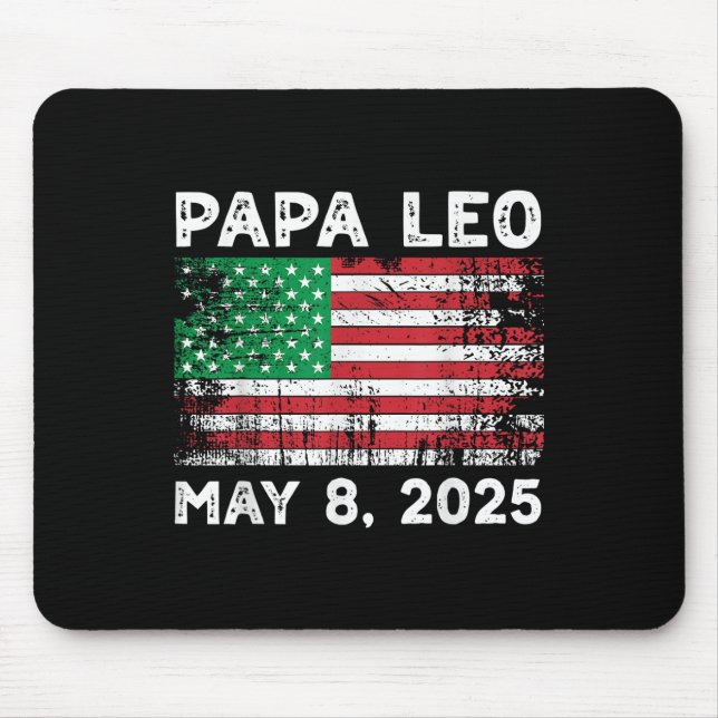 Papa Leo  Mouse Pad (Front)