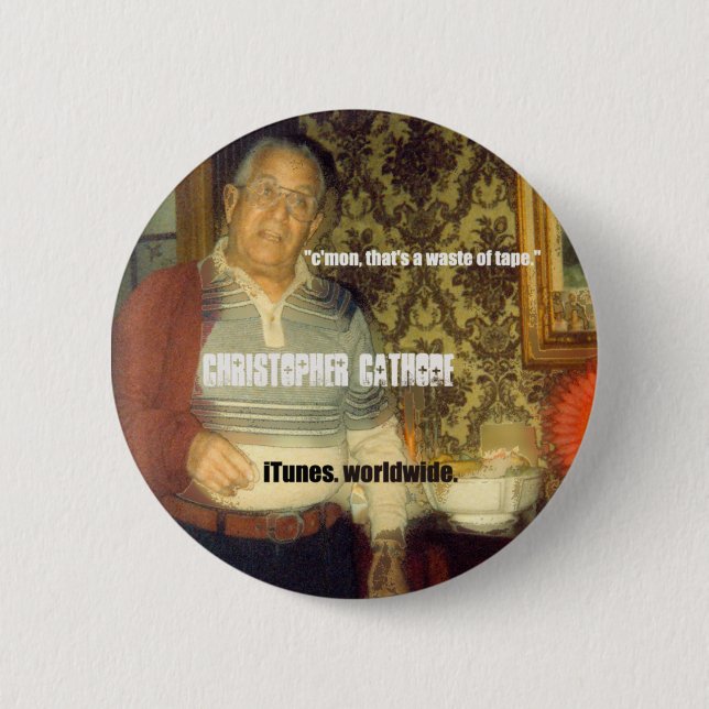 Papa Lou iTunes button (Front)