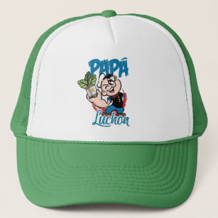 papa luchón  trucker hat
