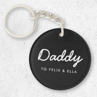 Papa | Modern Kids Names Fête des pères Noir