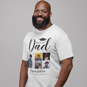 Papa Moderne et Fier   T-Shirt de Remise de Diplôm