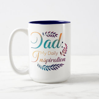 Papa : Mon Inspiration quotidienne - Mug à deux to