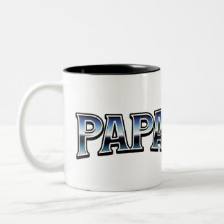 Papa Mug, Papa Coffee Cup, Gift for Papa Two-Tone Coffee Mug