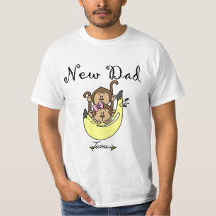 Papa of Twins Boy and Girl Tshirts and Gifts