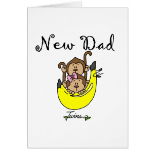 Papa of Twins Boy and Girl Tshirts and Gifts
