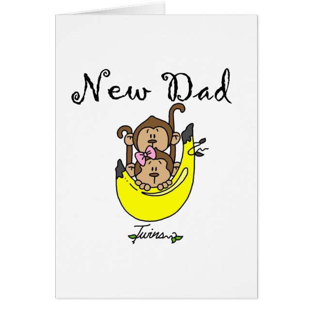 Papa of Twins Boy and Girl Tshirts and Gifts (Devant)