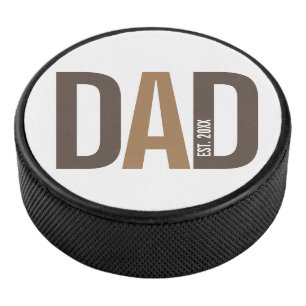 Papa personnalisé Brown moderne établi