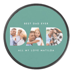 Papa photo typographie moderne livre de hockey ver